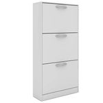 CrazyMania - MUEBLE ZAPATERO ORGANIZADOR BLANCO CARAMELO