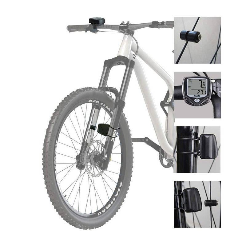 Luz De Seguridad Bicicleta Con Laser Y Luz Led 69733