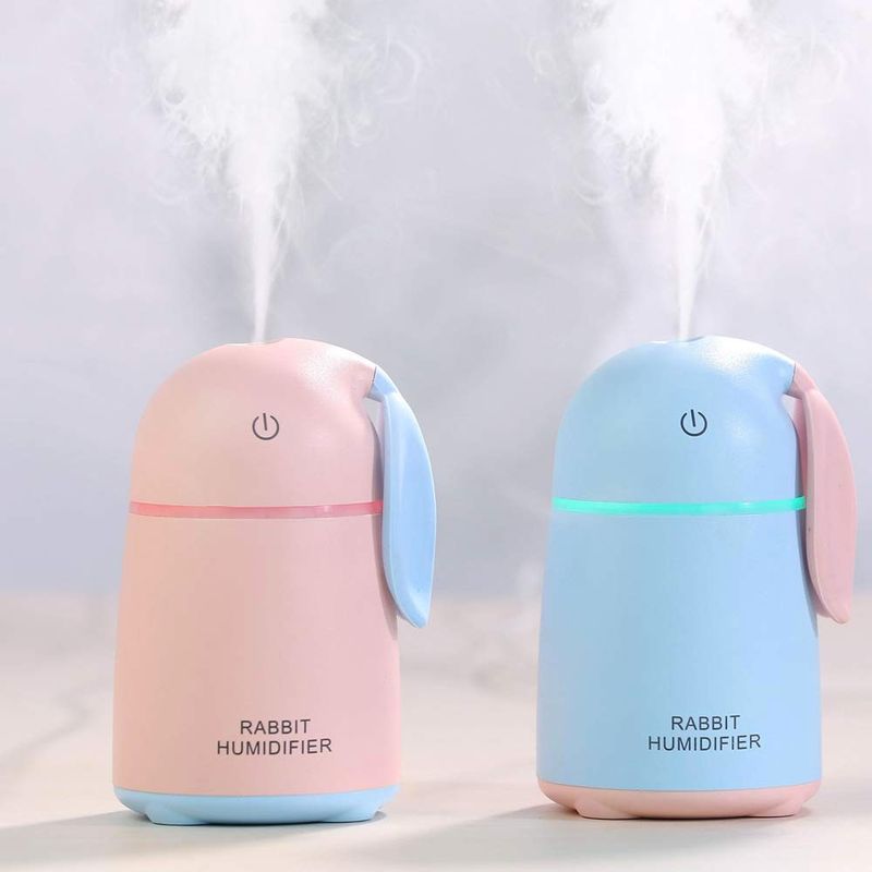 Humidificador de aire de 800 ml, humidificador inalámbrico