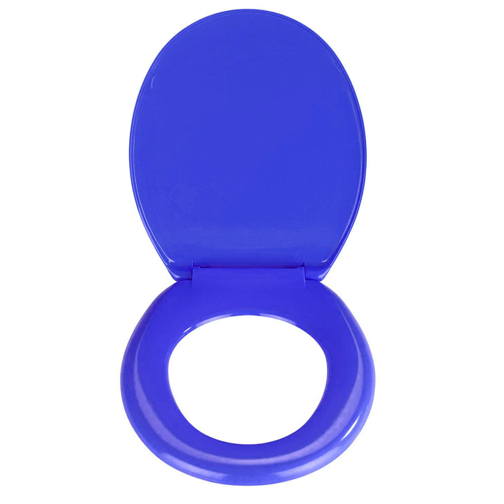 Tapa para Inodoro termoplástico, 37 x 5,8 x 44 cm Color Azul Allibert 824427 
