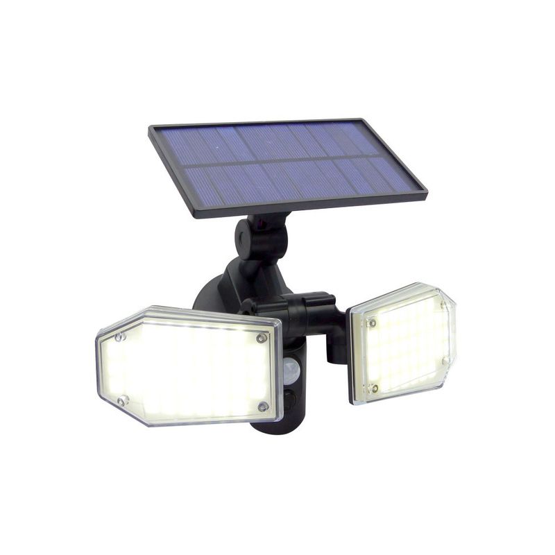 Lámpara solar LED de aplique exterior