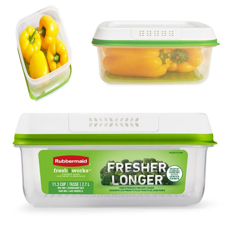 Rubbermaid FreshWorks Produce Saver, 11.3 Cup