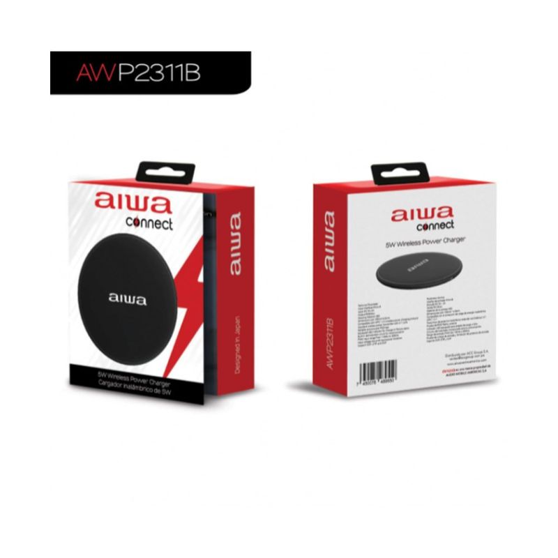 Cargador Inal mbrico Wireless 5w Aiwa