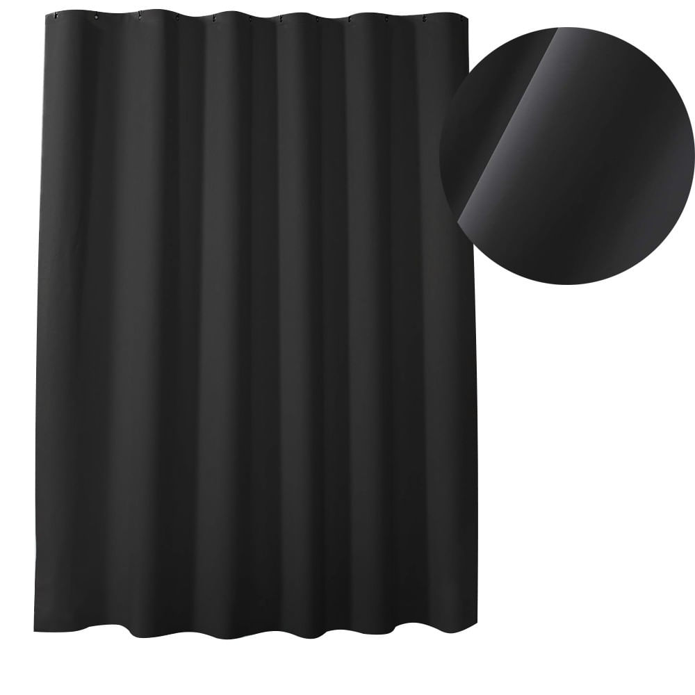 Cortina De Ducha Para Baño 180 X 180 Cm Eva Y Pe  776507