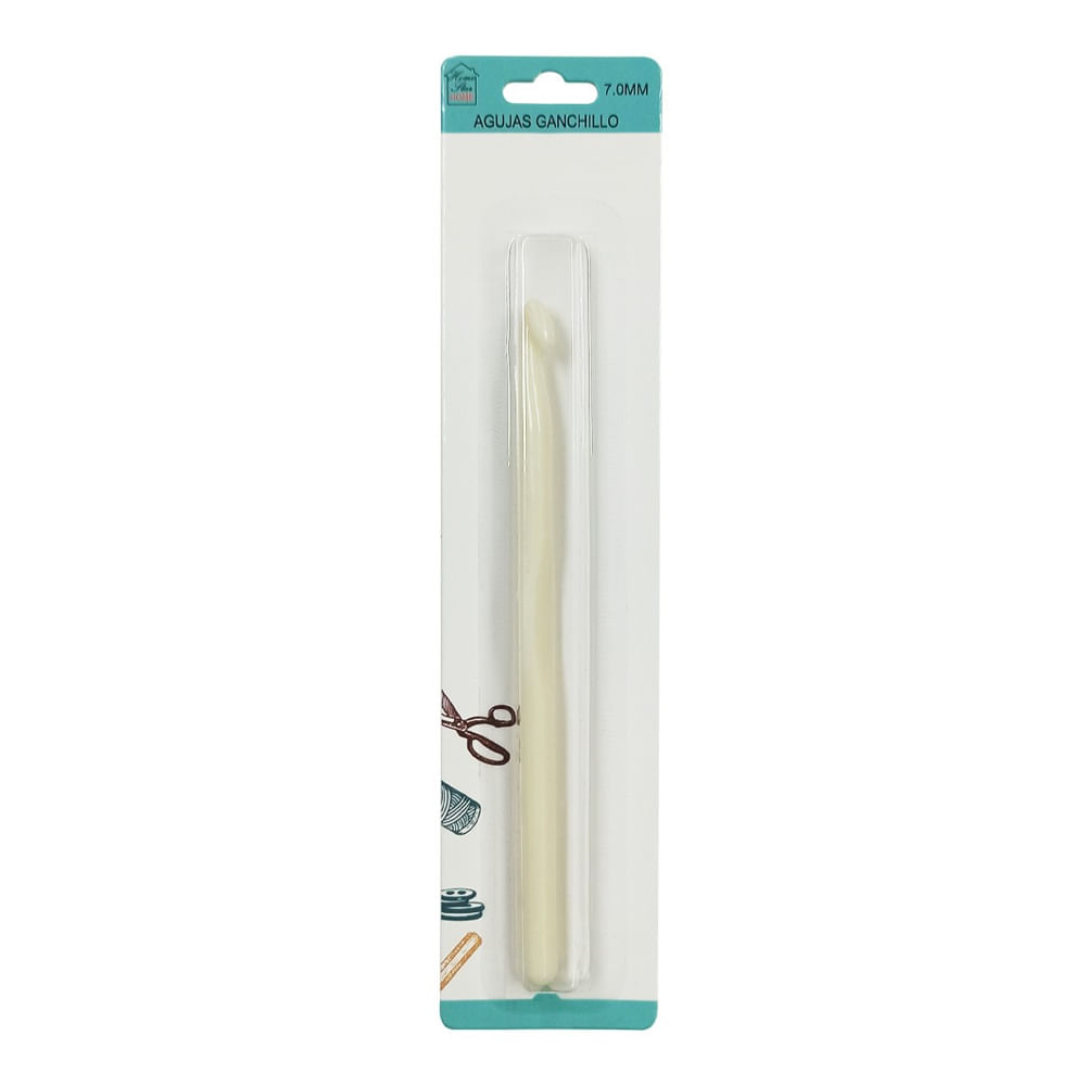 Aguja Ganchillo Plastica 7.0mm