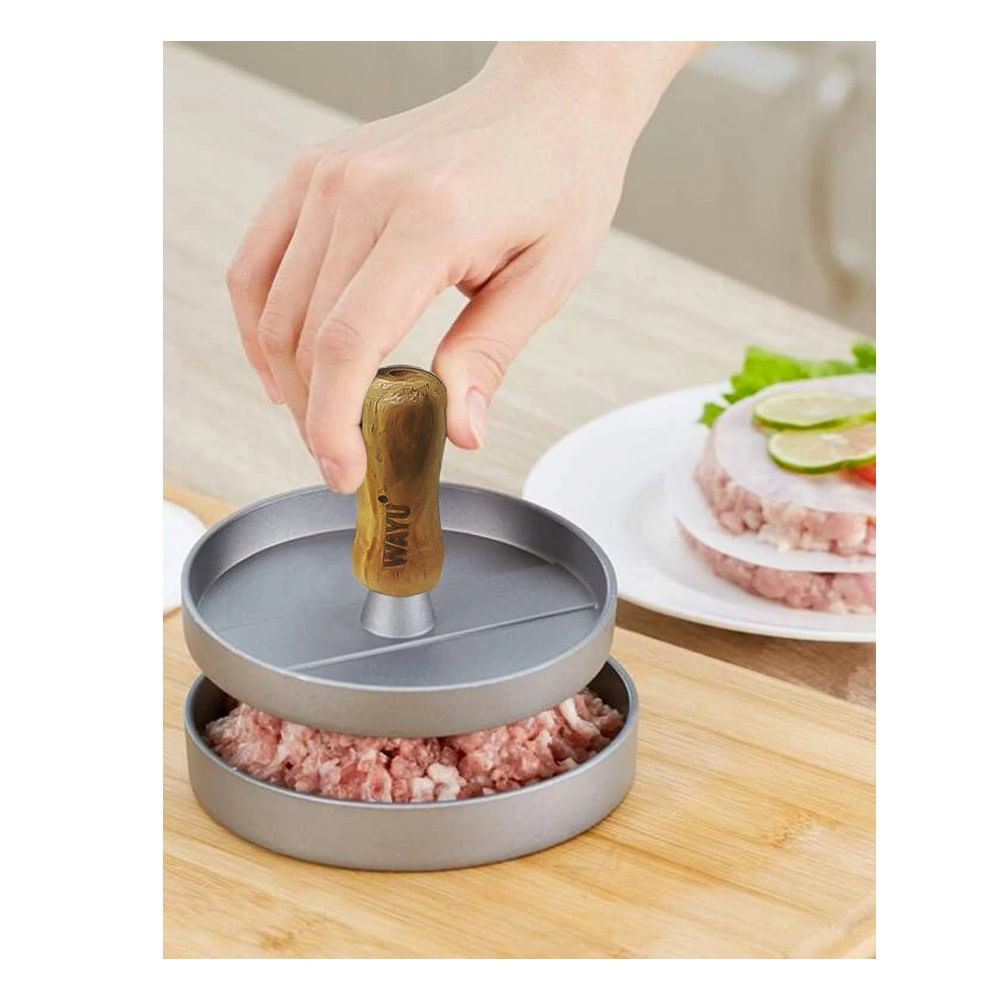 Prensa para hacer hamburguesas, molde para cortar carne picada