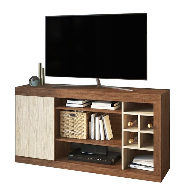 Panel Mueble Rack Tv 40Plg Living Sala Pared Pequin 620 / Fernapet