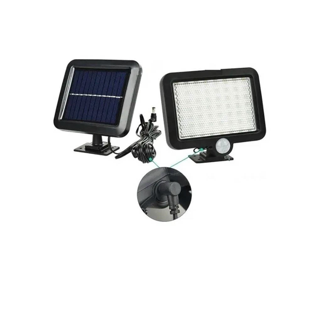Lámpara LED Solar Panel Sensor de Movimiento Control SlF56