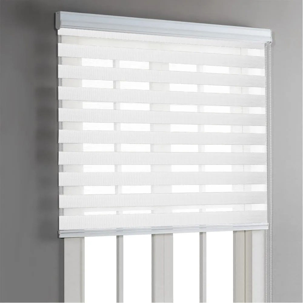 Cortina Roller Zebra 75x200 Blanco