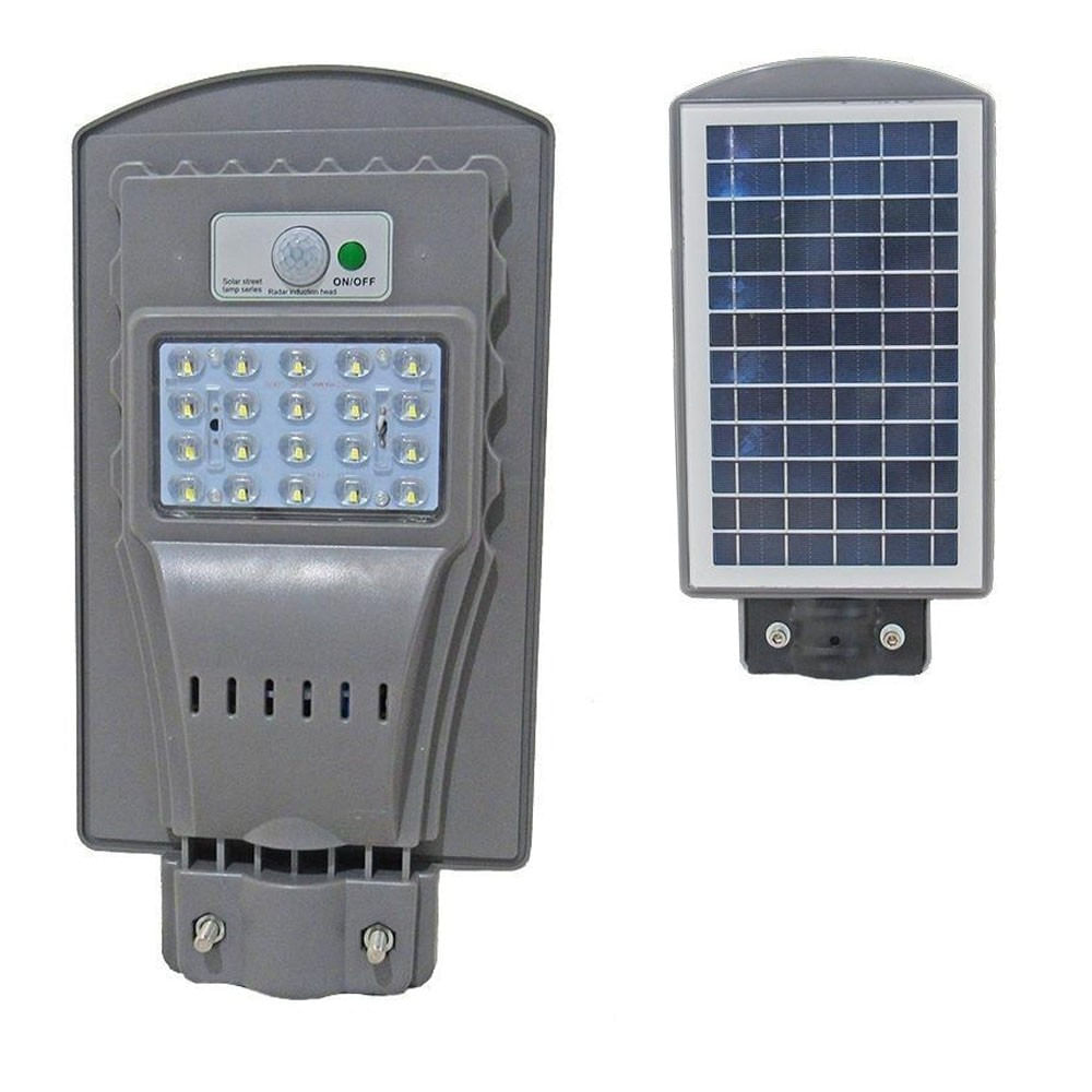 Foco Luminaria 30led Anclaje Poste Solar 30w