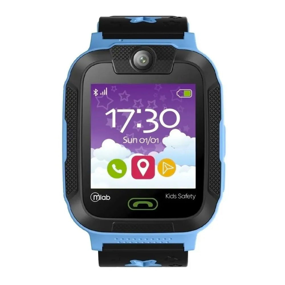 Reloj Smartwatch Niños Rastreador Gps Play Secure Mlab Azul