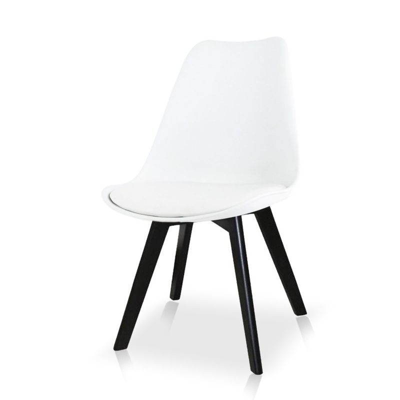 Taburete Eames color blanco