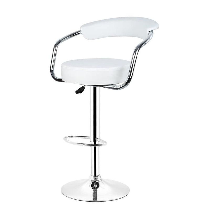 Taburete portátil Taburete blanco Taburete para adultos Taburetes de p -  VIRTUAL MUEBLES