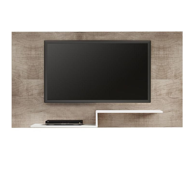 Mueble TV con estante panelado