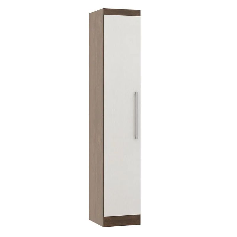 Modulo Multiuso Armario Closet Ropero 1 Puerta 3 Estantes Selene Fernapet