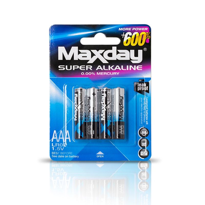 Pilas alcalinas AAA 1.5V