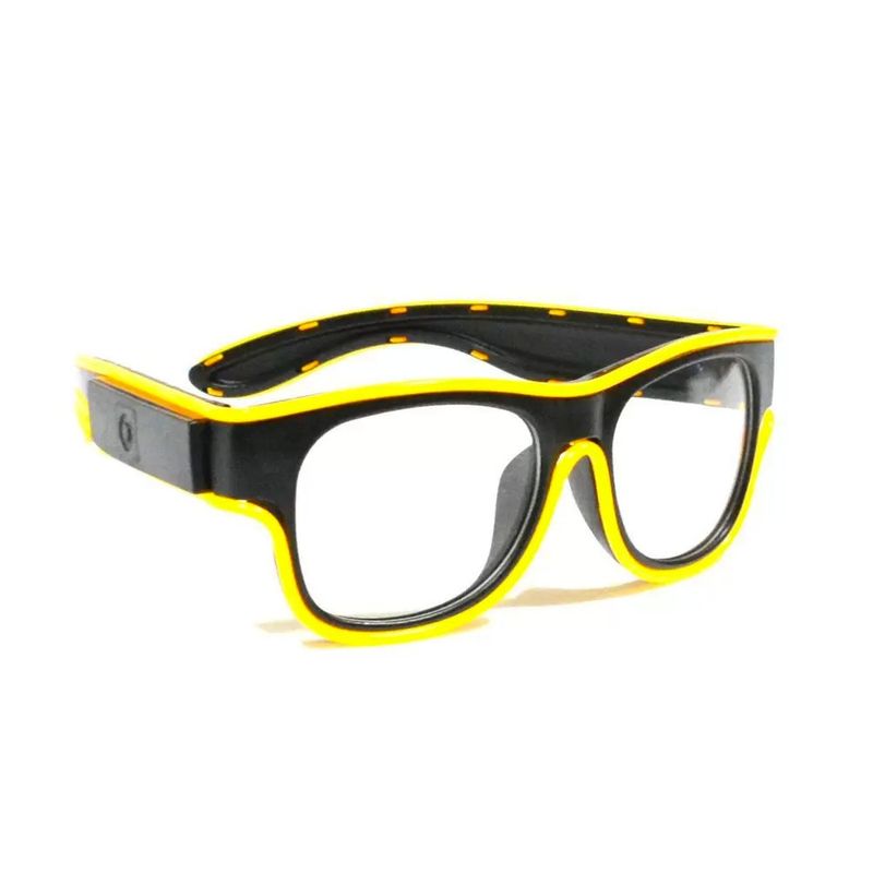 Lentes Luz Neon 3 Modos Recargable USB Fiesta Colores 780045