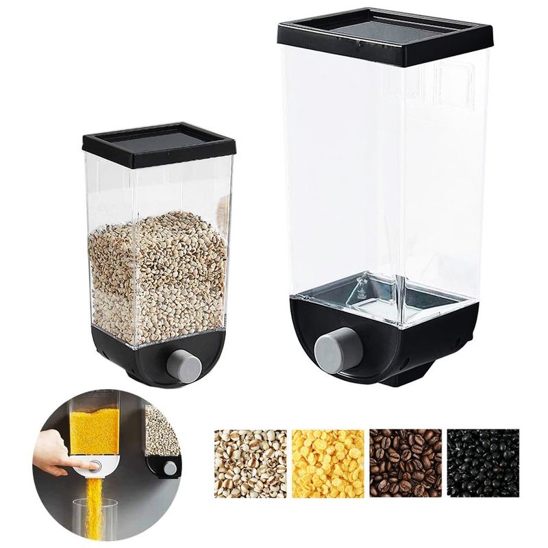 Dispensador Cereal Pared Despachador Alimentos Secos 1.5 L