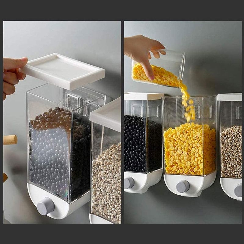 Dispensador De Alimentos Secos Cereal Granos Semillas 1. 5lts 780067
