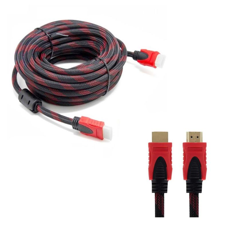 Cable Hdmi Mallado 15 Mts Blindado Filtro 13625 Copy