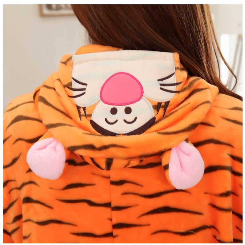 moco Expansión Repetido Pijama Disfraz Niños Kigurumi Diseño Tigre 100 cm 778544