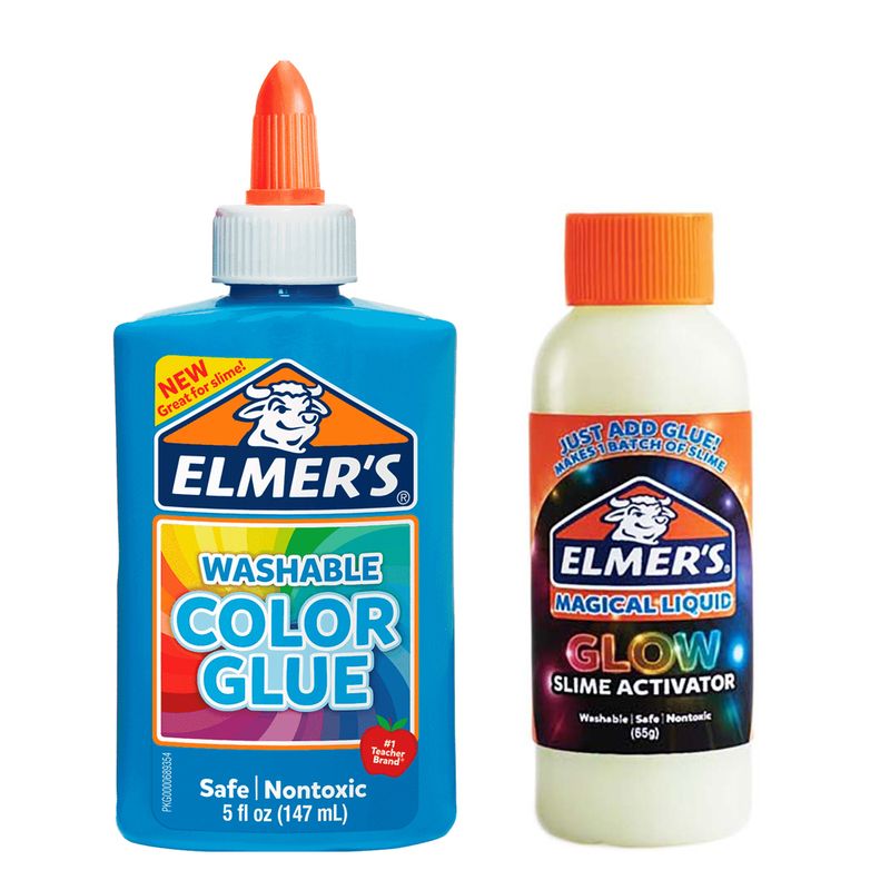  Elmer's Kit de slime esponjoso, 4 unidades y activador