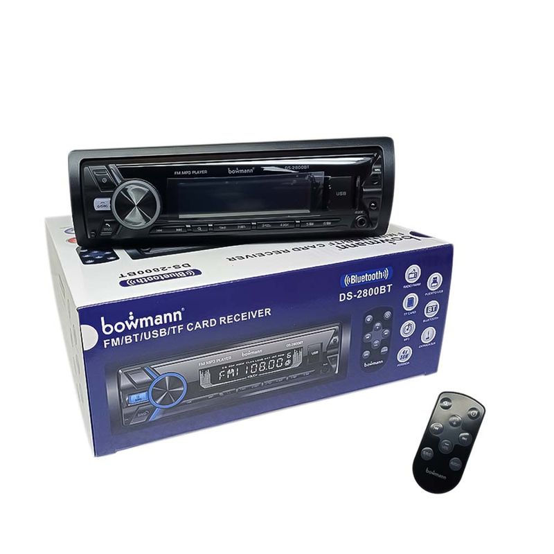 Radio de Auto Bowmann DS-2800BT