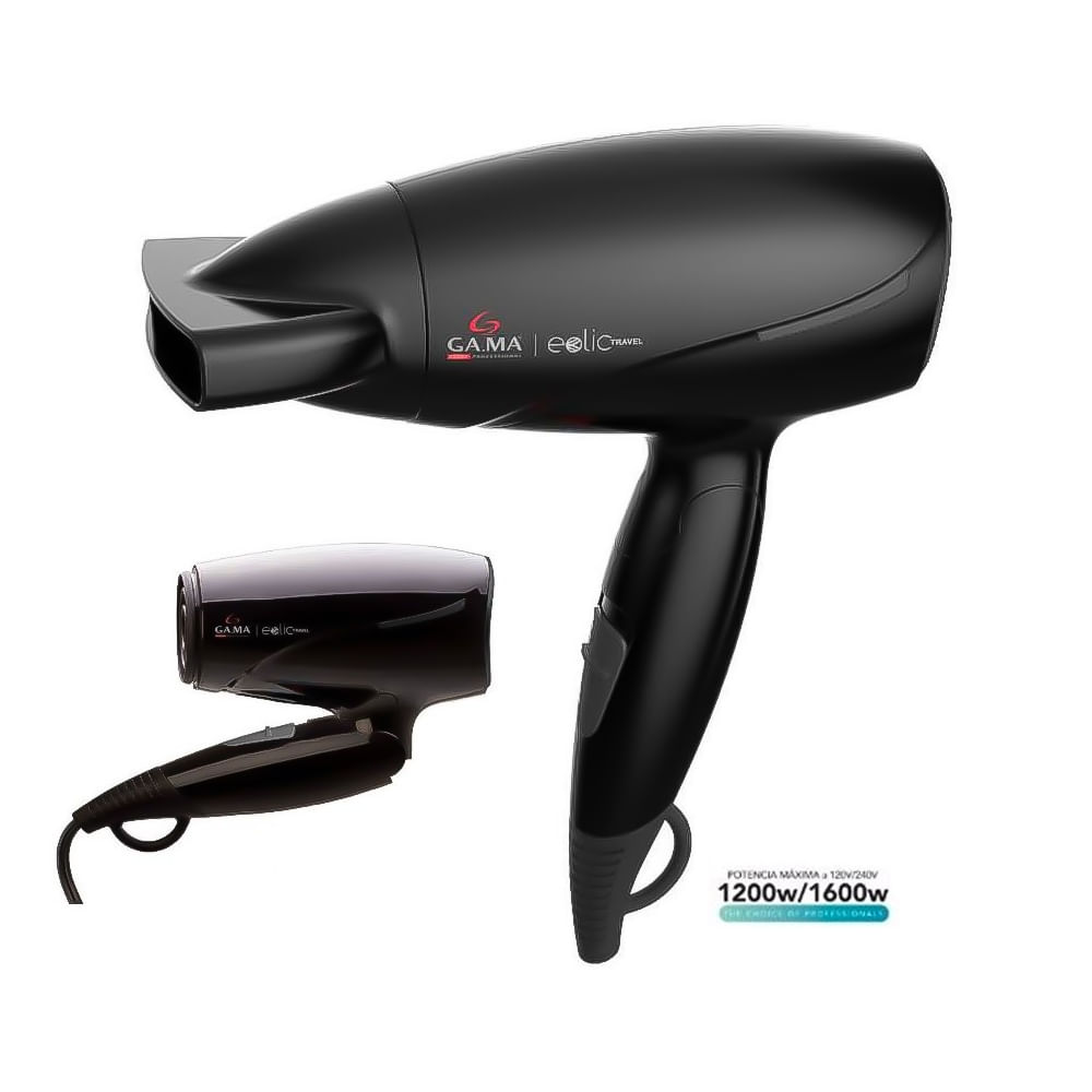 Secador De Pelo Gama Eolic Travel Plegable