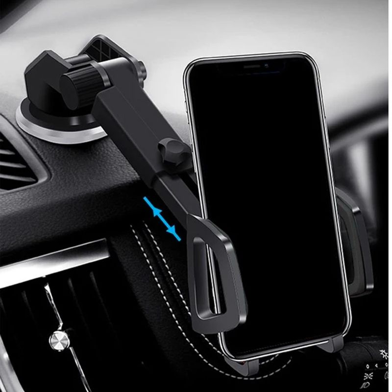 Soporte Celular Auto Phone Holder Extensible Azul