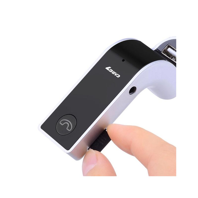 ✓ Transmisor FM Bluetooth MP3 Micro SD Coche con Opcion Carga Rapida ✓