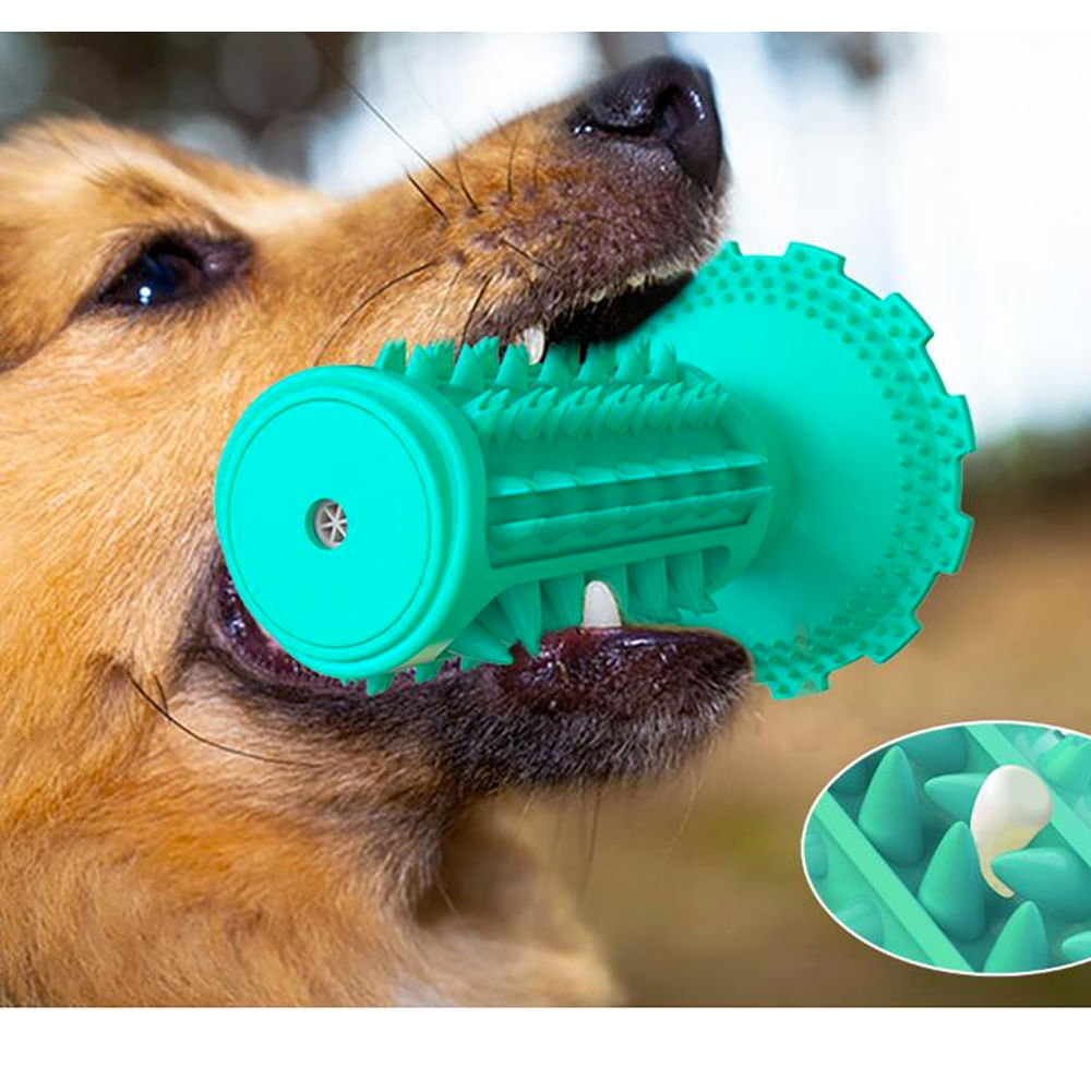 Bibetter Juguete de Peluche Suave para Cachorro chillón Resistente a los mordimientos Pollos no tóxicos Juguetes para Masticar para Mascotas Juguetes interactivos y de Limpieza de Dientes 