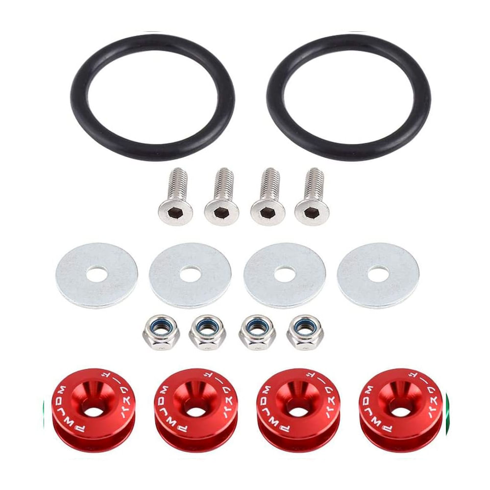 Soportes De Parachoques Aluminio Para RC Crawler Axial SCX10 Pro - Negro, CNC, Kit Delantero Y Trasero