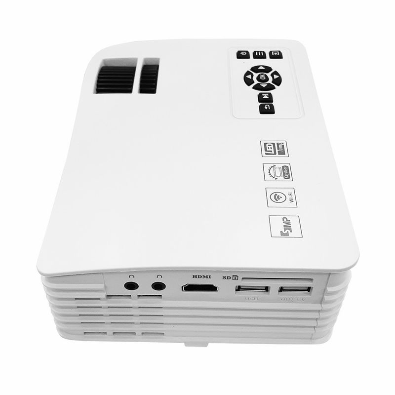 Proyector Led Portatil WIFI Hdmi Usb Sd Usb