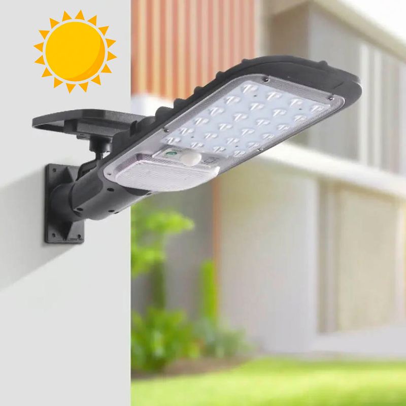 Luz LED Solar Exterior con Sensor de Movimiento 120° Ilumina