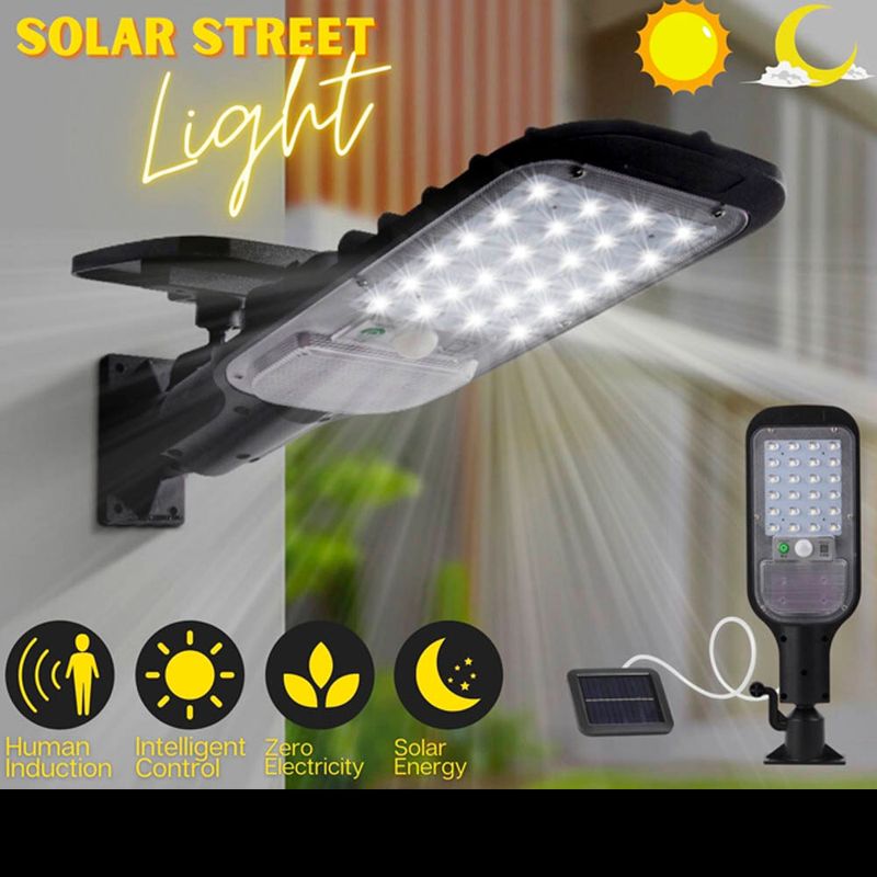 Luz LED Solar Sensor Exterior JX-518-120W