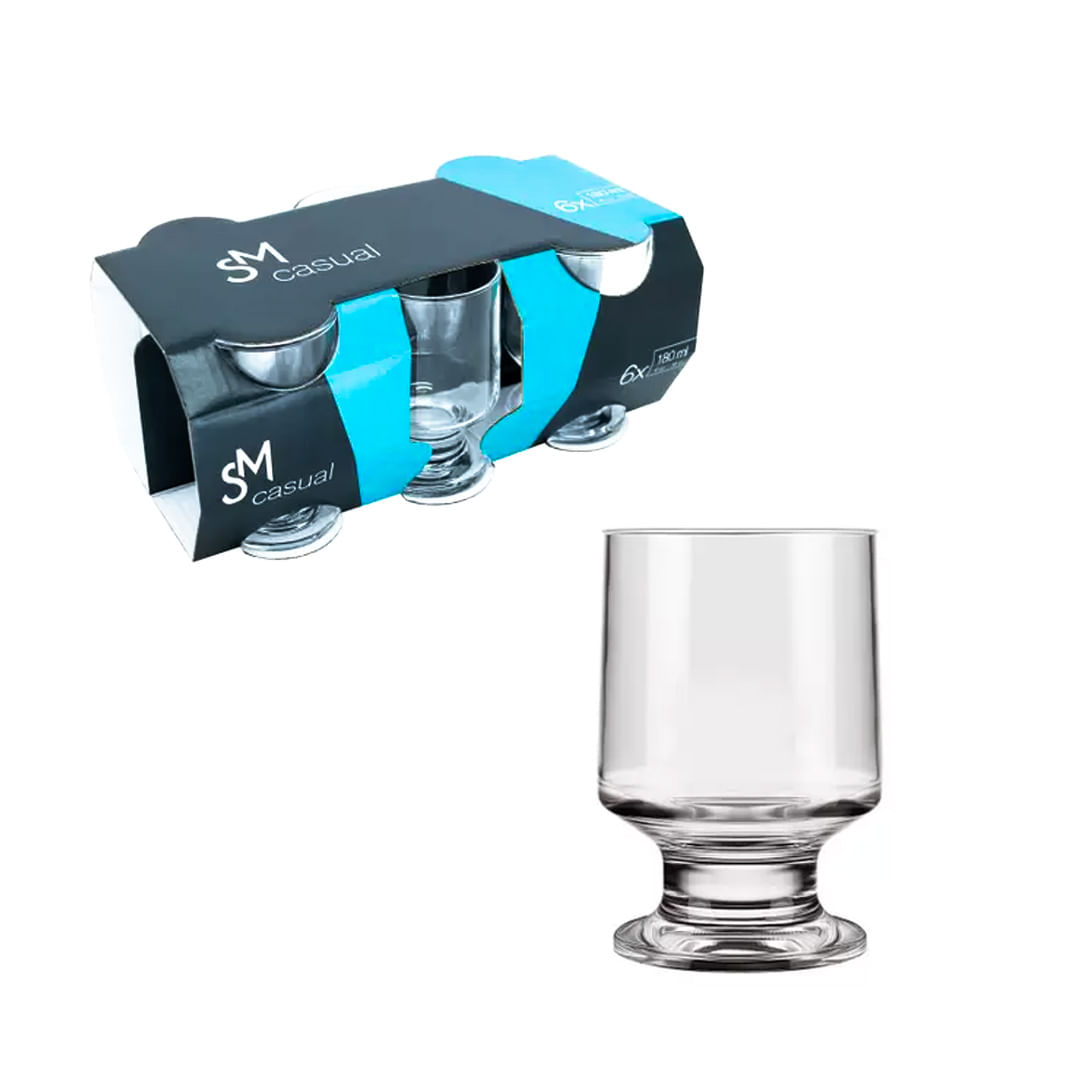 SET 6 COPAS VINO BLANCO PERCEPTION