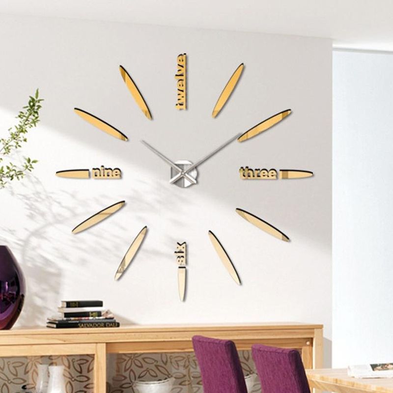 Reloj pintado discount en la pared