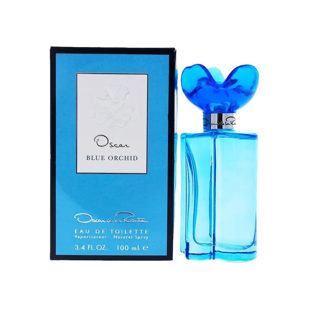 Oscar de la discount renta blue orchid