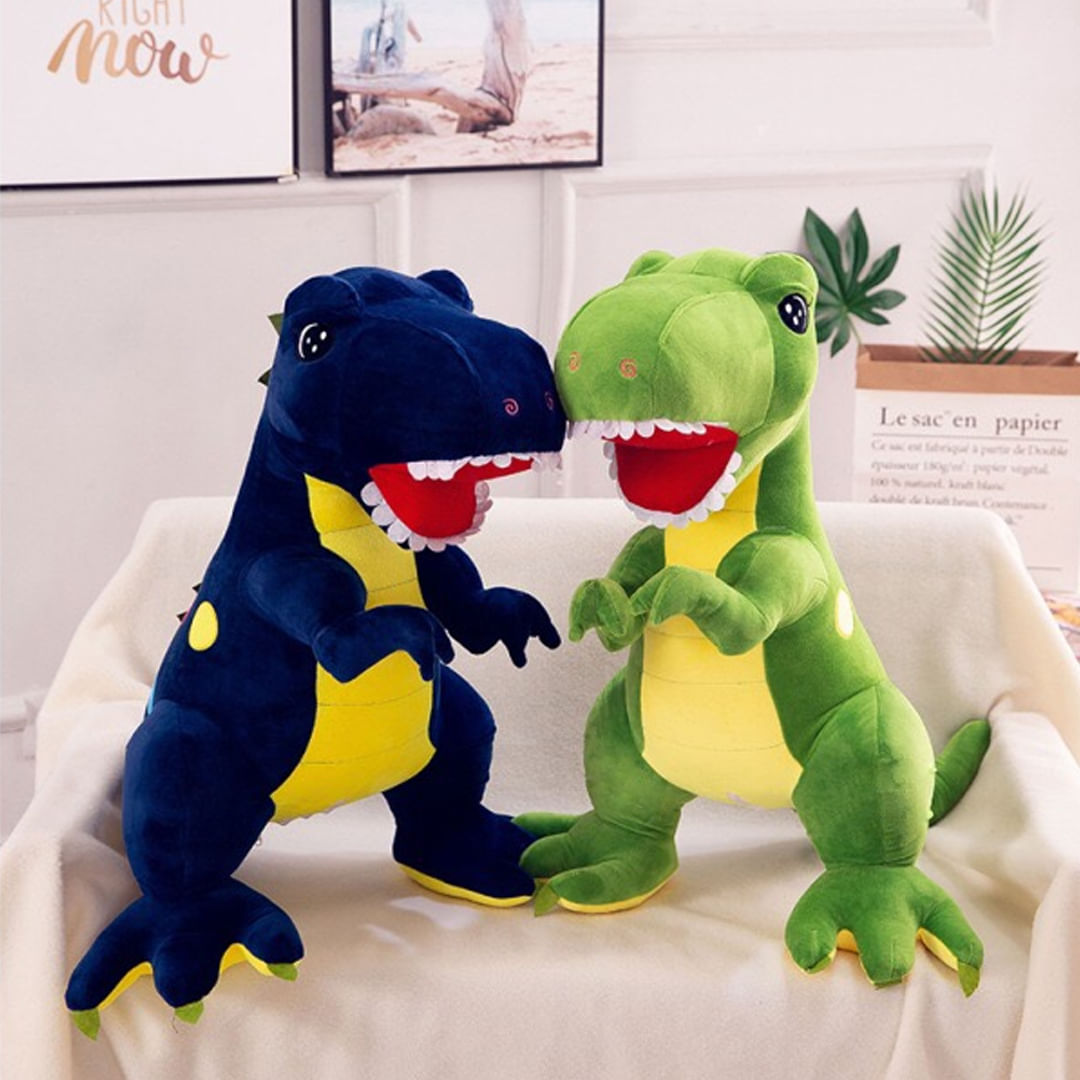 Peluche Dinosaurio Azul