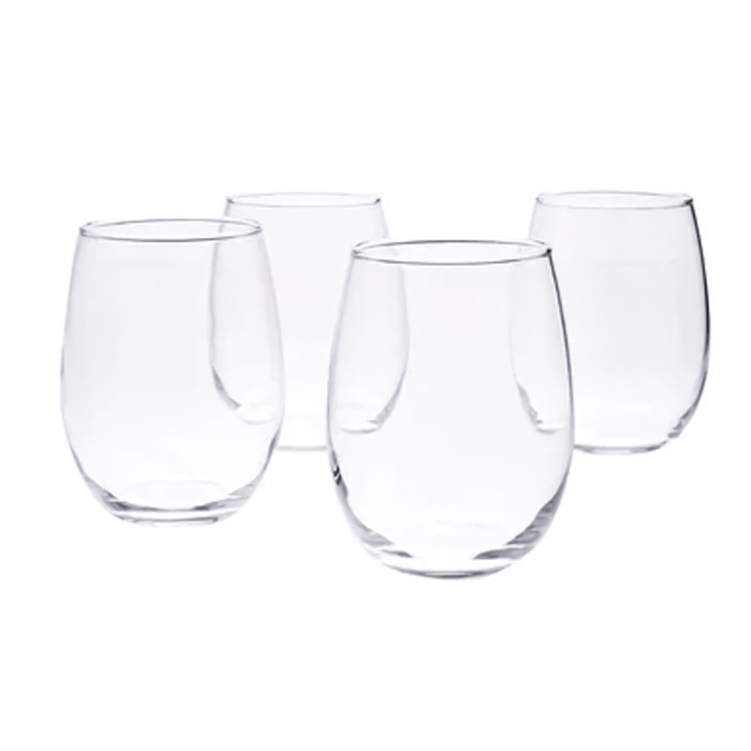 SET 4 VASOS MIX DRINKS VINTAGE GLASSO