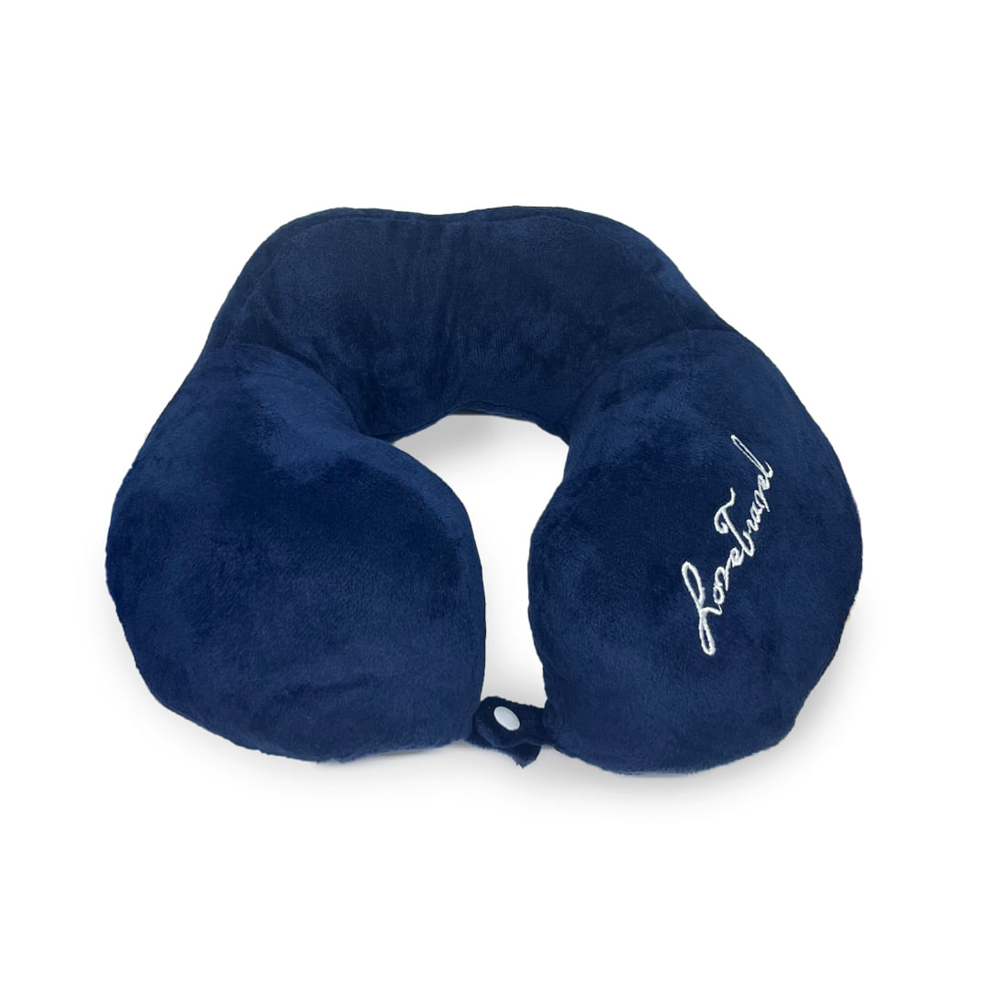 Almohada Cervical para viaje Color Azul