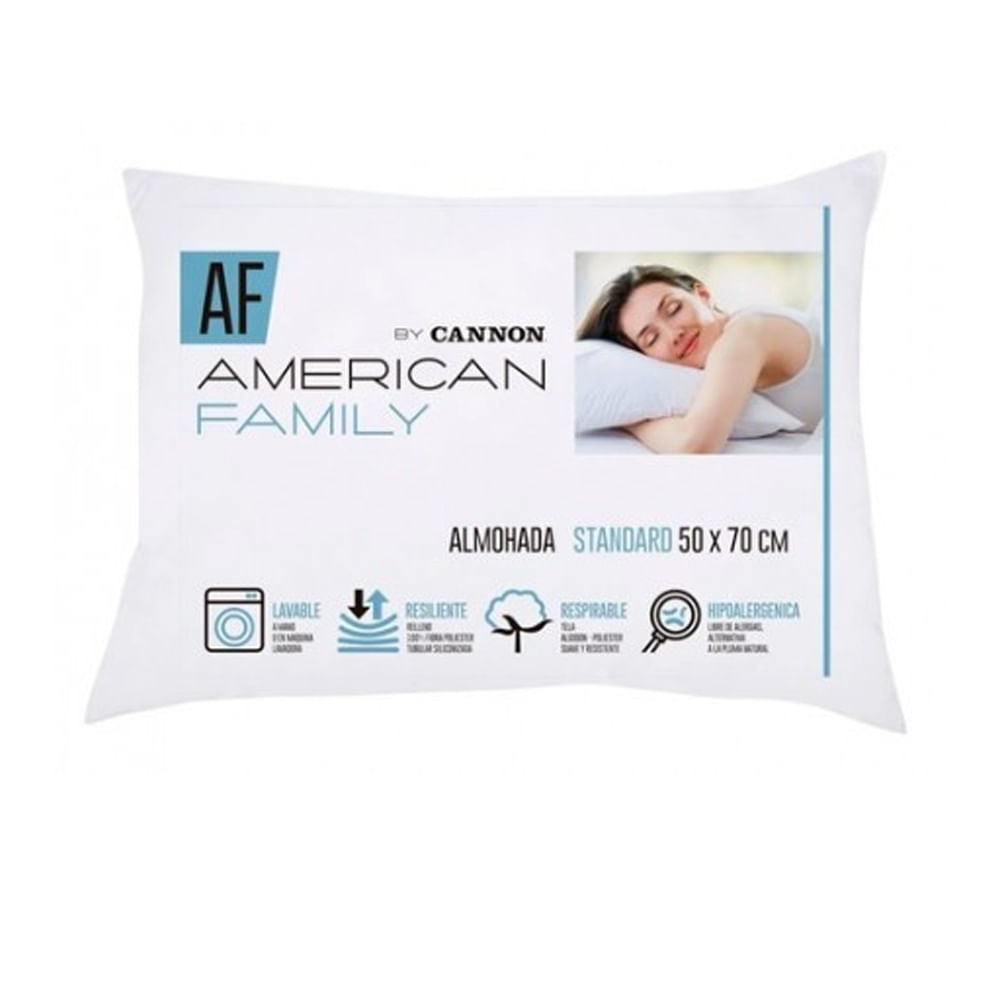 Almohada Cannon 50x70cm American Family