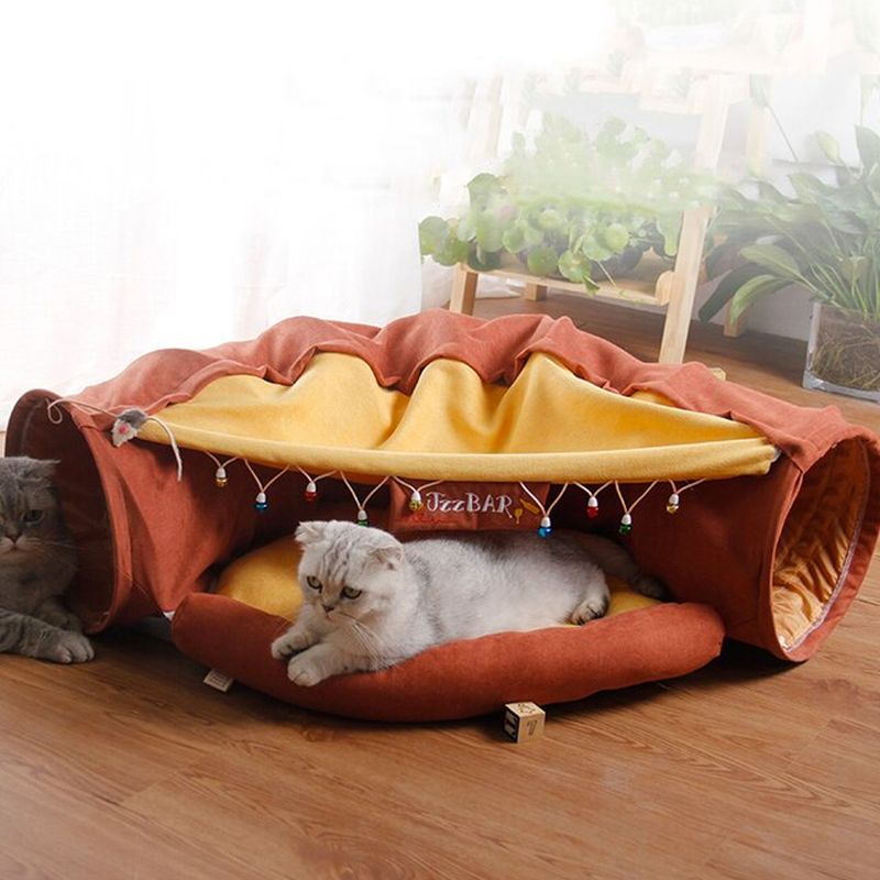 Cama tunel para discount gatos