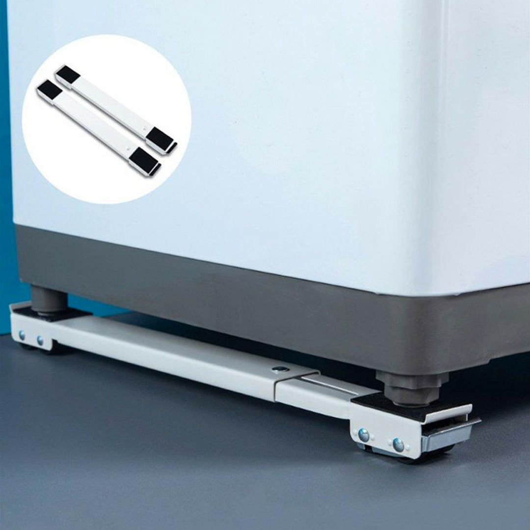 Base Multiuso Ajustable Lavadora Secadora Refrigerador Rueda