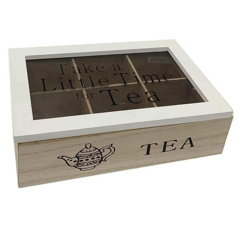 CAJA DE MADERA PARA 6 CAJITAS – Flor de té