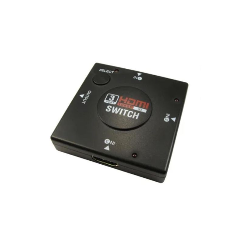 Switch Hdmi 3x1 Multiplicador De Puertos Hdmi