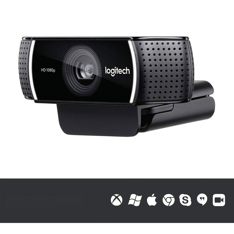 Webcam Logitech Pro Stream C922 HD 1080p