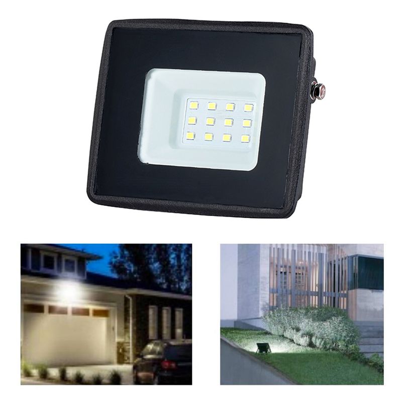 Reflector Led Exterior Sensor Movimiento 10w Proyector Led