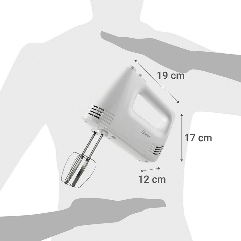 Batidora de mano de 5 velocidades - Oster