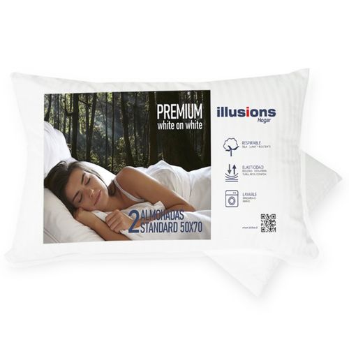 Pack 2 Almohadas Premium 50x70cm Illusions